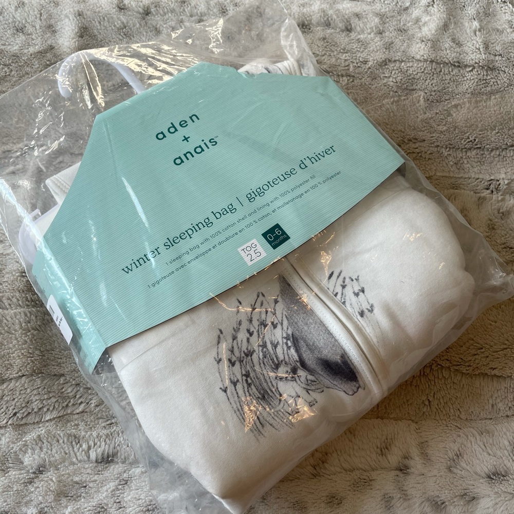 Aden and Anais Winter Sleep Sack in Hear Me Roar